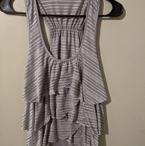 Ruffled tank top